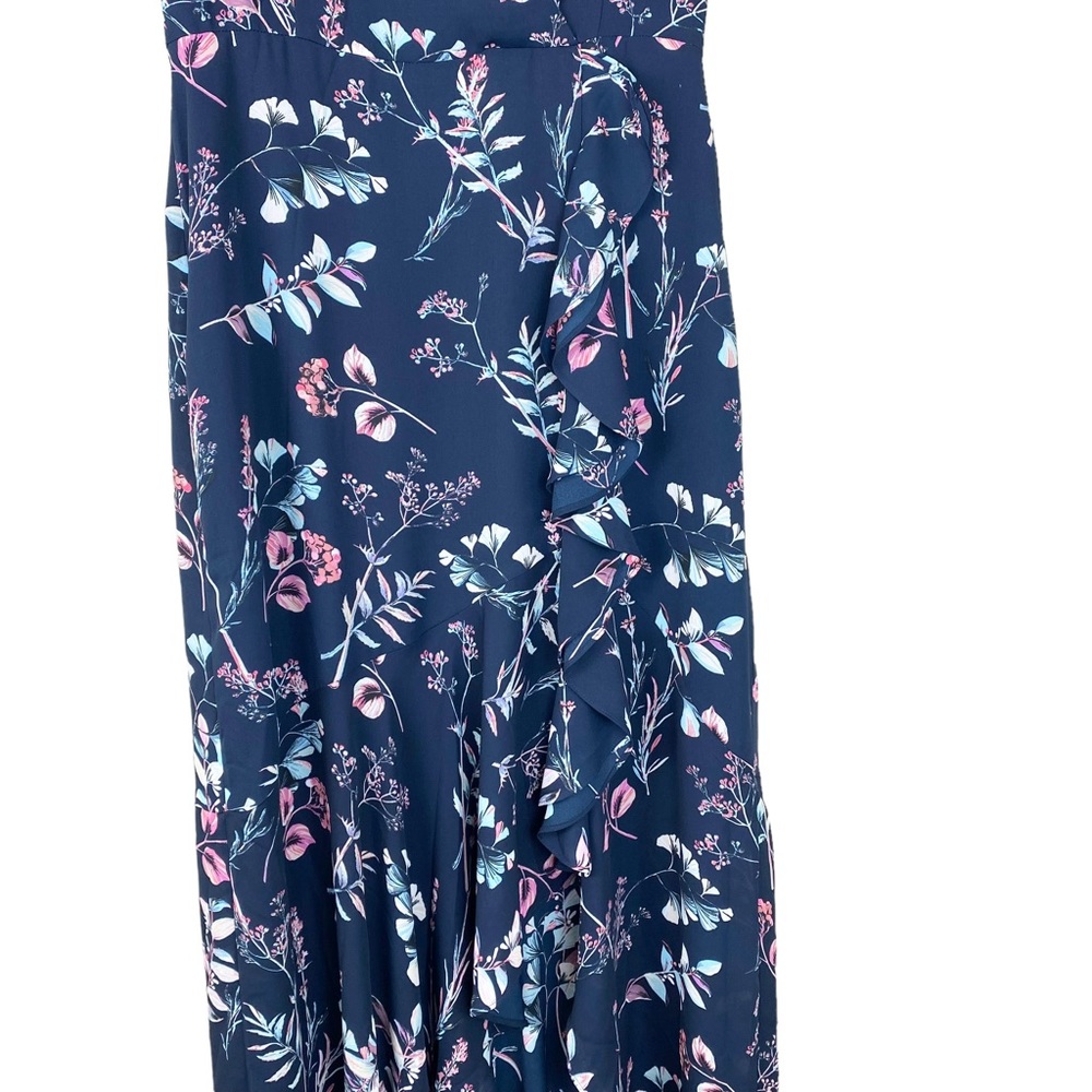 Banana Republic Floral Ruffle-Wrap Maxi Dress 6 - Picture 6 of 12